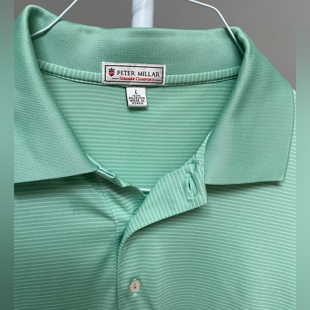 Peter Millar Men’s Green Shirt